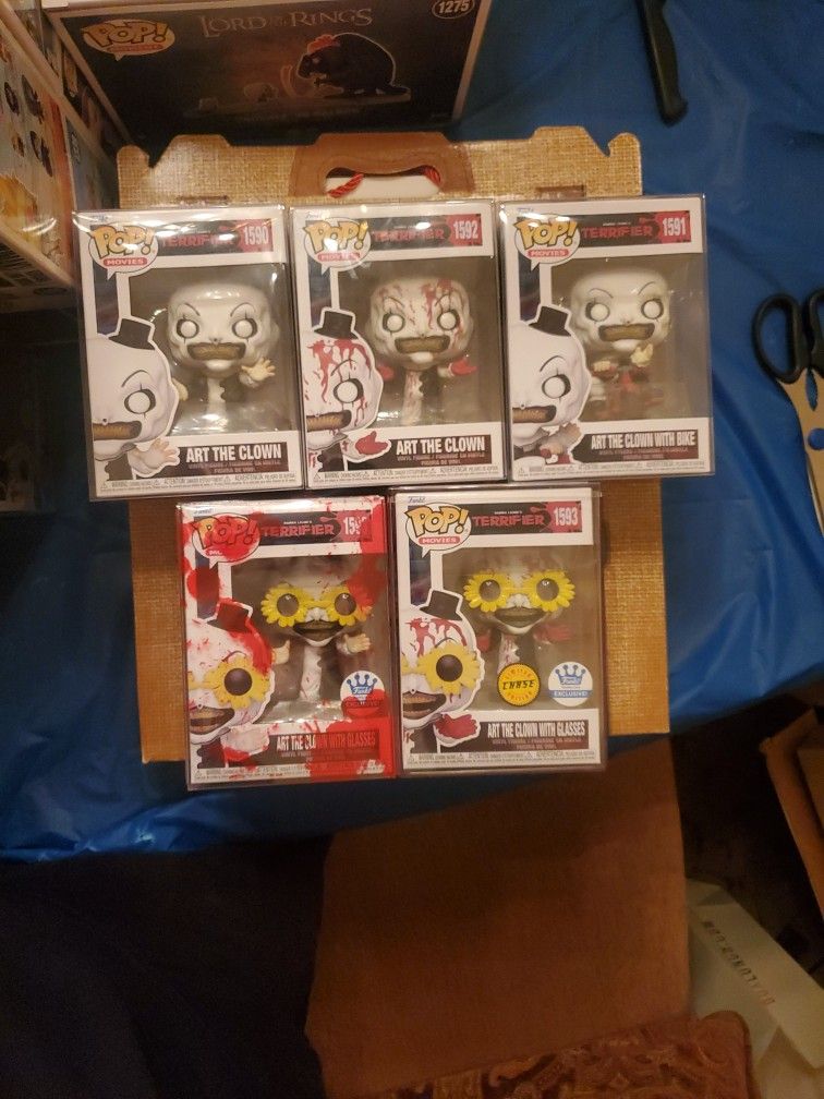 Art The Clown Funko Pop Lot
