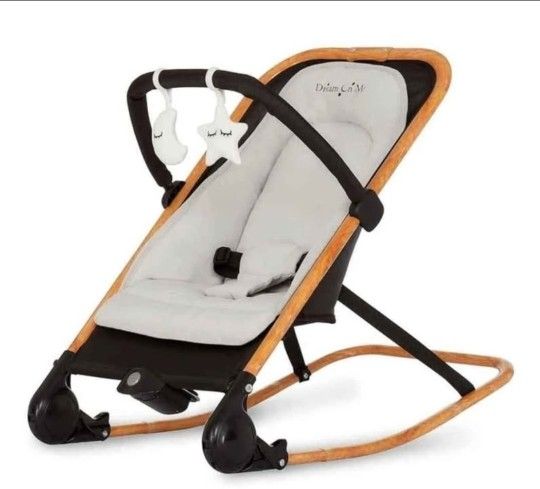 Rocker, Stationary Seat, Compact, Portable.