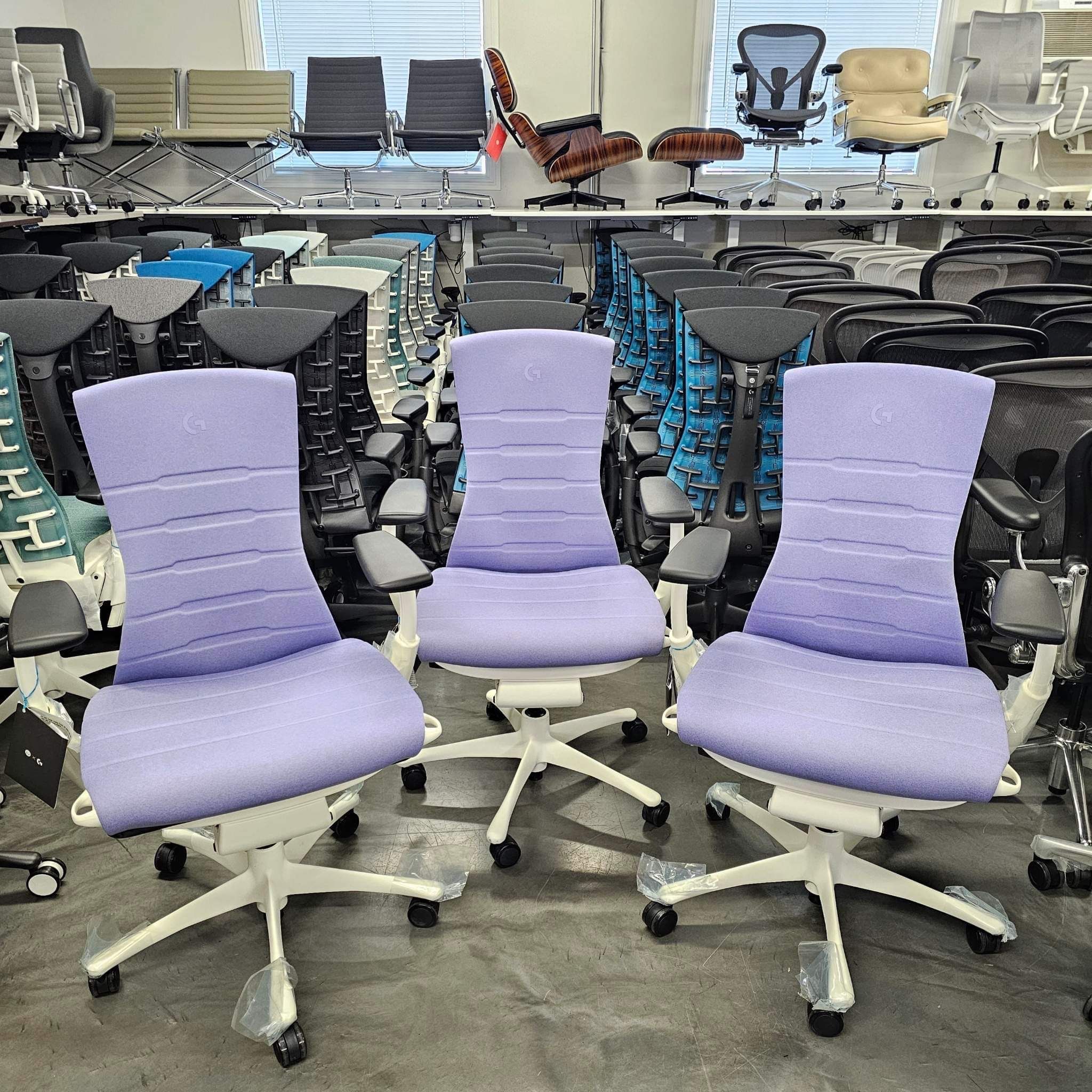 LARGEST INVENTORY OF HERMAN MILLER EMBODY CHAIRS STANDARD & LOGITECH ALL IN STOCK PICK-UP🔥DELIVERY🔥SHIPPING🔥 GUARANTEED LOWEST PRICES🔥