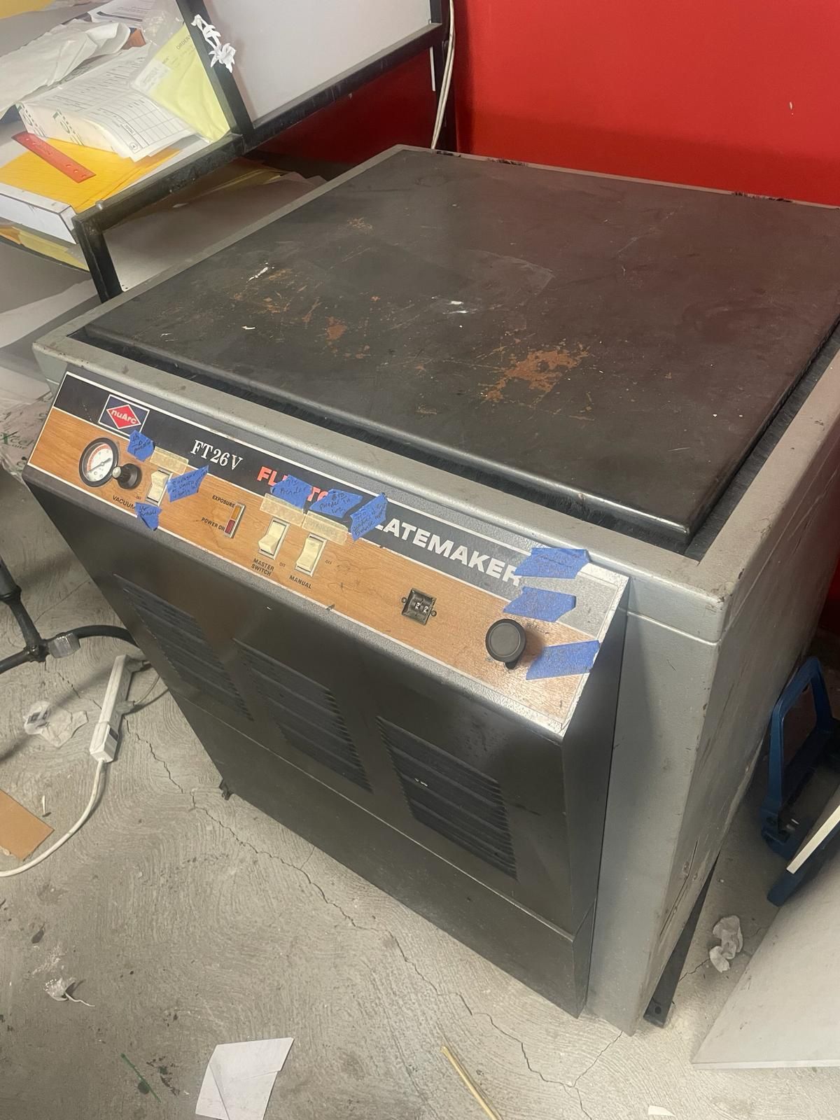 Máquina Para Quemar Placa 