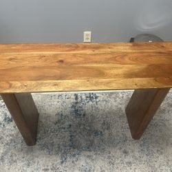 Wooden End Table 