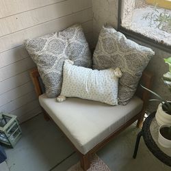Solid Wood Outdoor Chair
