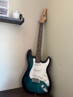 Electric Guitar with Amp