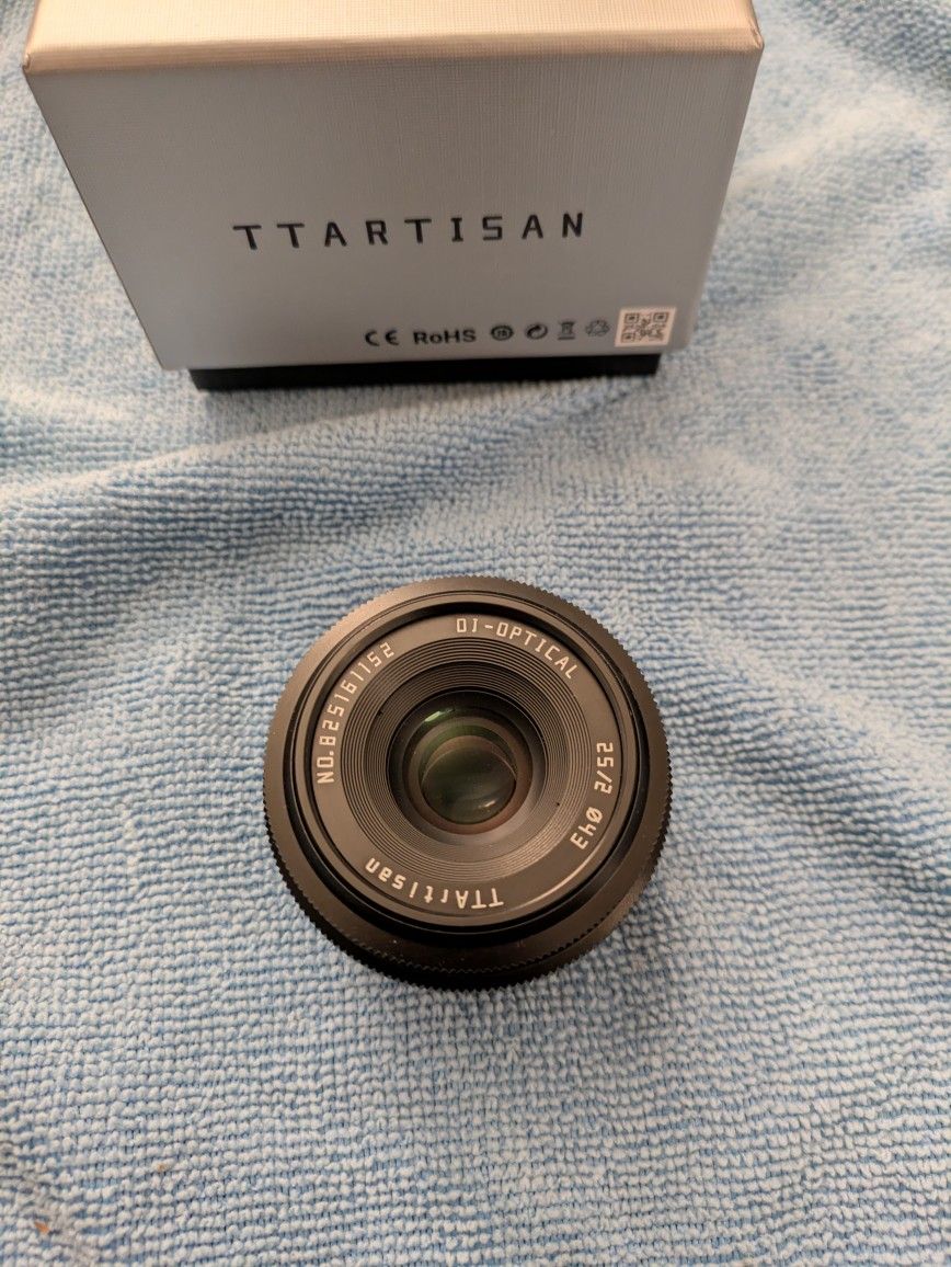 TTartisan 25mm F2.0 Micro Four Thirds Lens