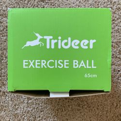65 Cm Exercise Ball- Brand New Still In Box