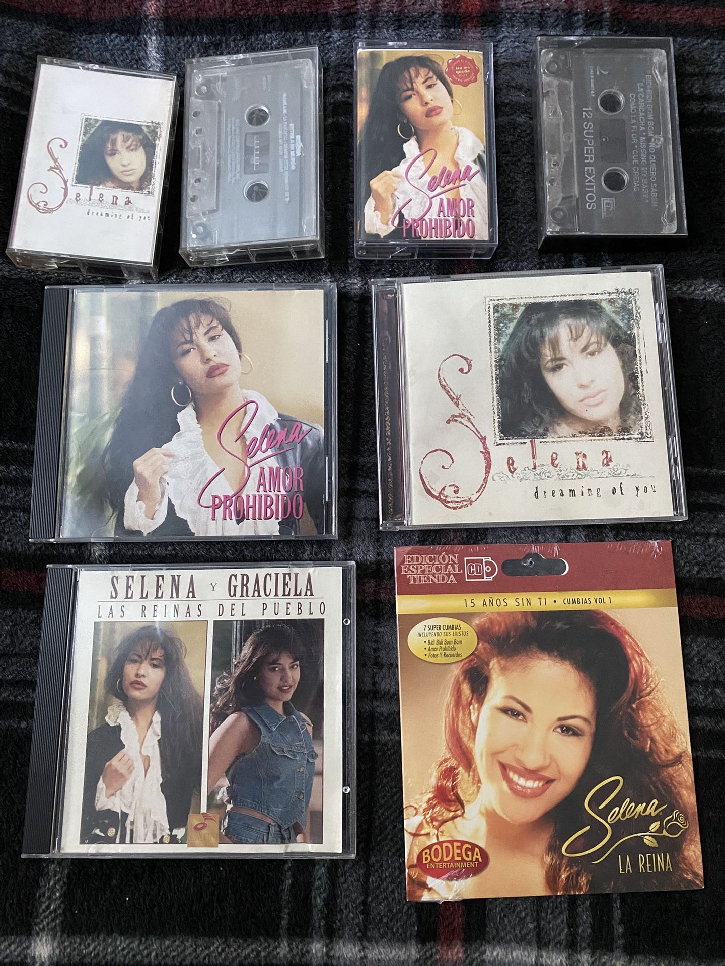 Selena Quintanilla CD/Cassette Lot