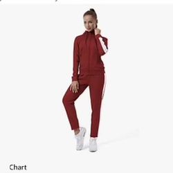 Women Full Zip-up Hoodie Tracksuit