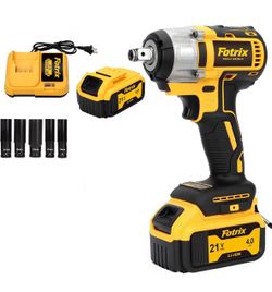 1/2 inch Cordless Impact Wrench, 665Ft-lbs (550N.m) Brushless, w/LED lights
