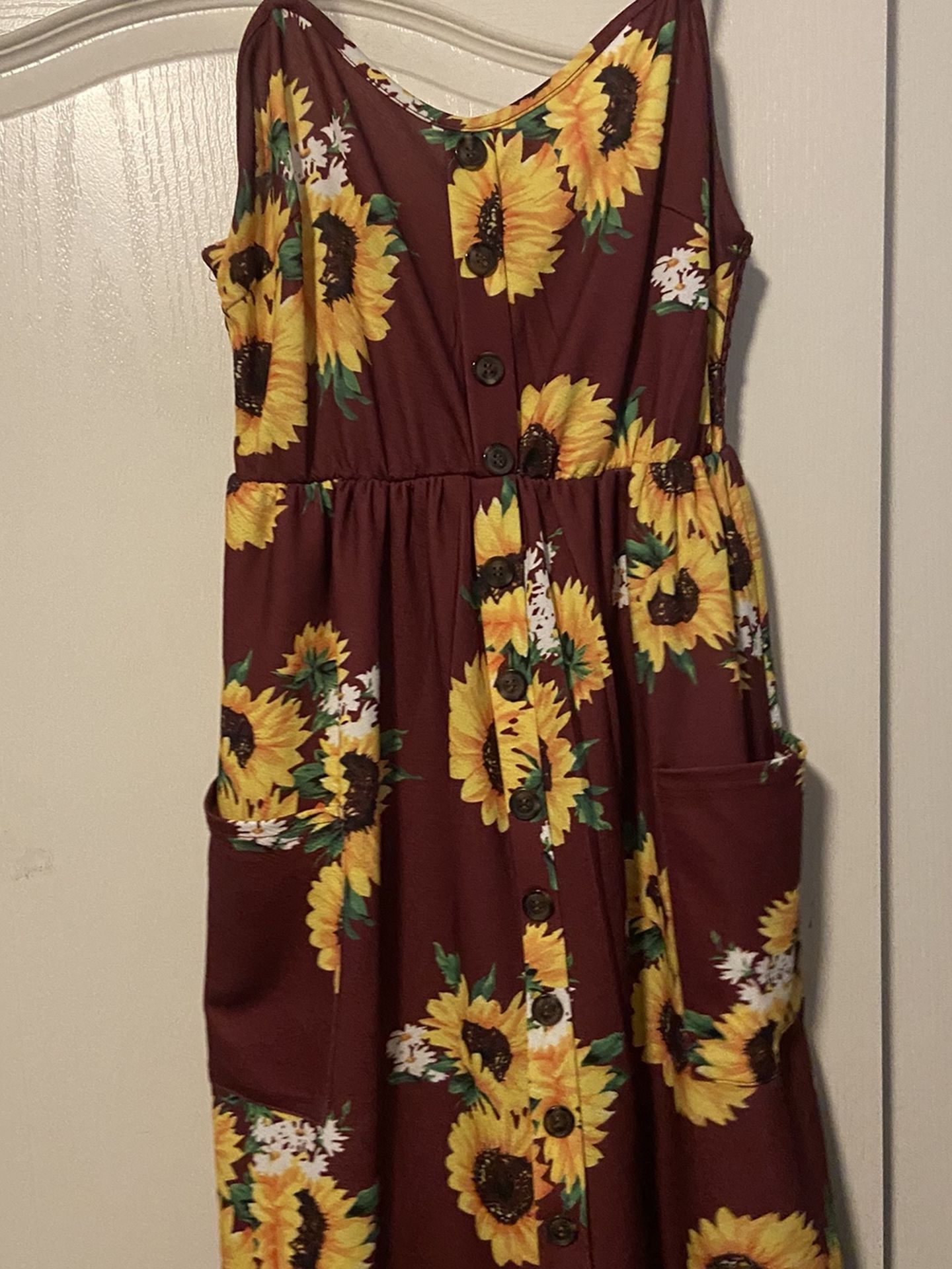 Dress - Sunflower, Summer