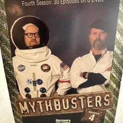 MythBusters: The Complete Fourth Season 4 (DVD, 2007, 6 Disc Bo x Set) Discovery