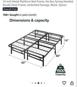 Pragma Folding Full Bed frame