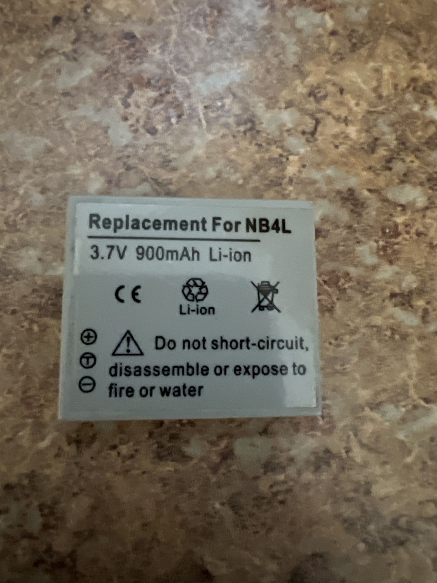 Canon powershot NB4L rechargeable lithium ion battery power shot digital camera