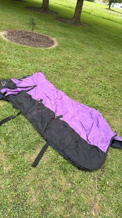 Pri Spectrum purple black heavy horse blanket have 2 of these