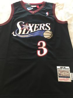 Allen Iverson 76ers Jersey Brand New With Tags 