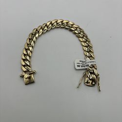 Cuban Bracelet 14K 
