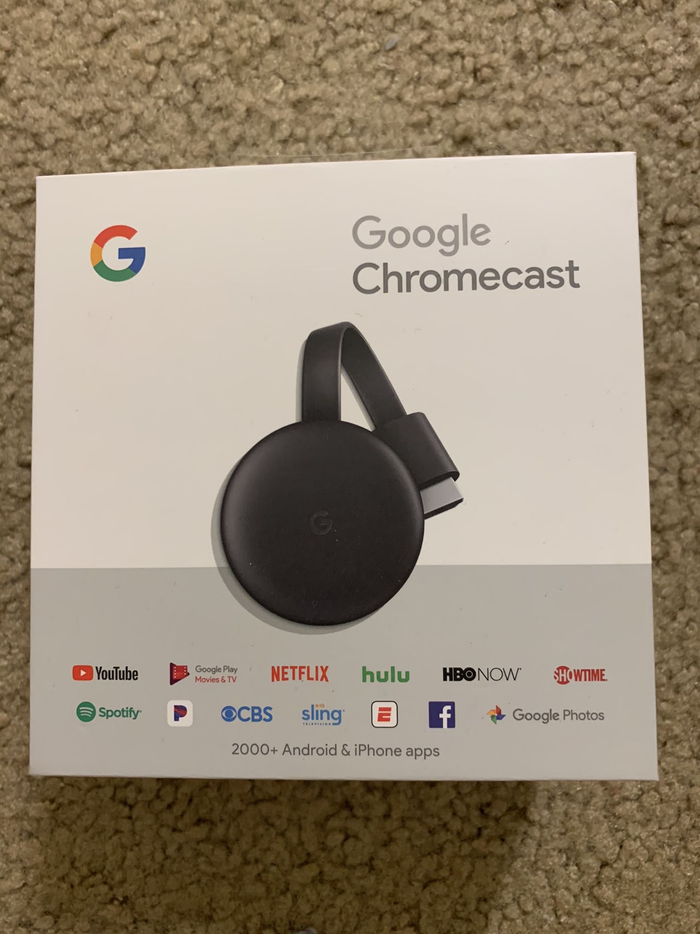 Google- Chromecast Ultra -4K Streaming Media Player- Black