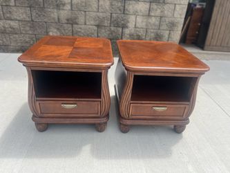 Broyhill matching end tables
