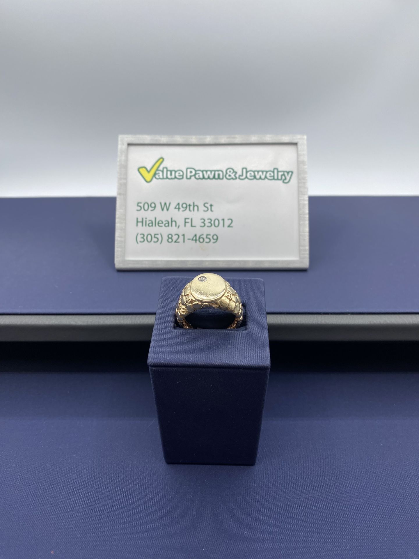 10k Men’s Nugget Ring