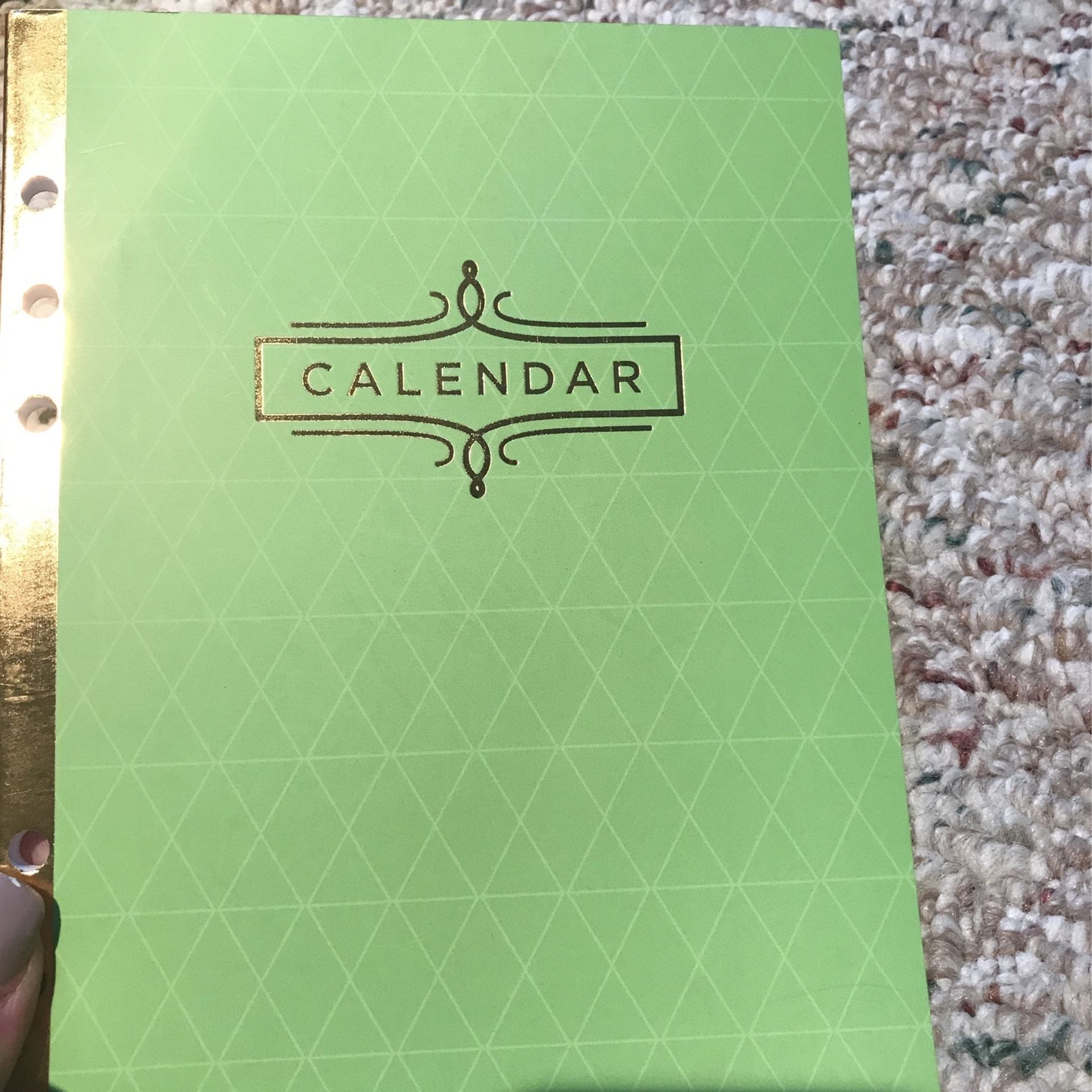 Blank Calendar Journal New