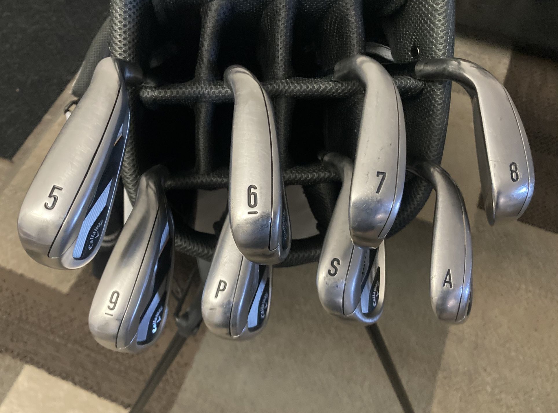 Maverick Irons Set (5-P,AW,SW) W/ Reg Flex True Temper XP 95 Steel Shafts + Jumbomax Zen Lite Standard Oversized Grips