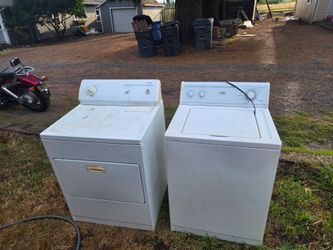 Washer and dryer