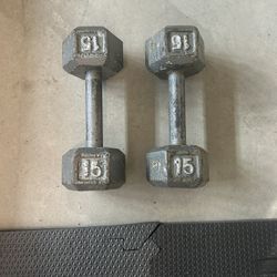 15 Pound Weights 