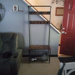 Coat Hanger Shoe Rack
