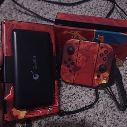 Nintendo Switch Bundle w/ 5 Games, Dock, Case & Battery Pack
