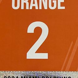 Dolphins Orange Parking Pass 8/17