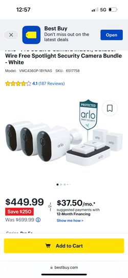 Arlo Pro 5 Camera