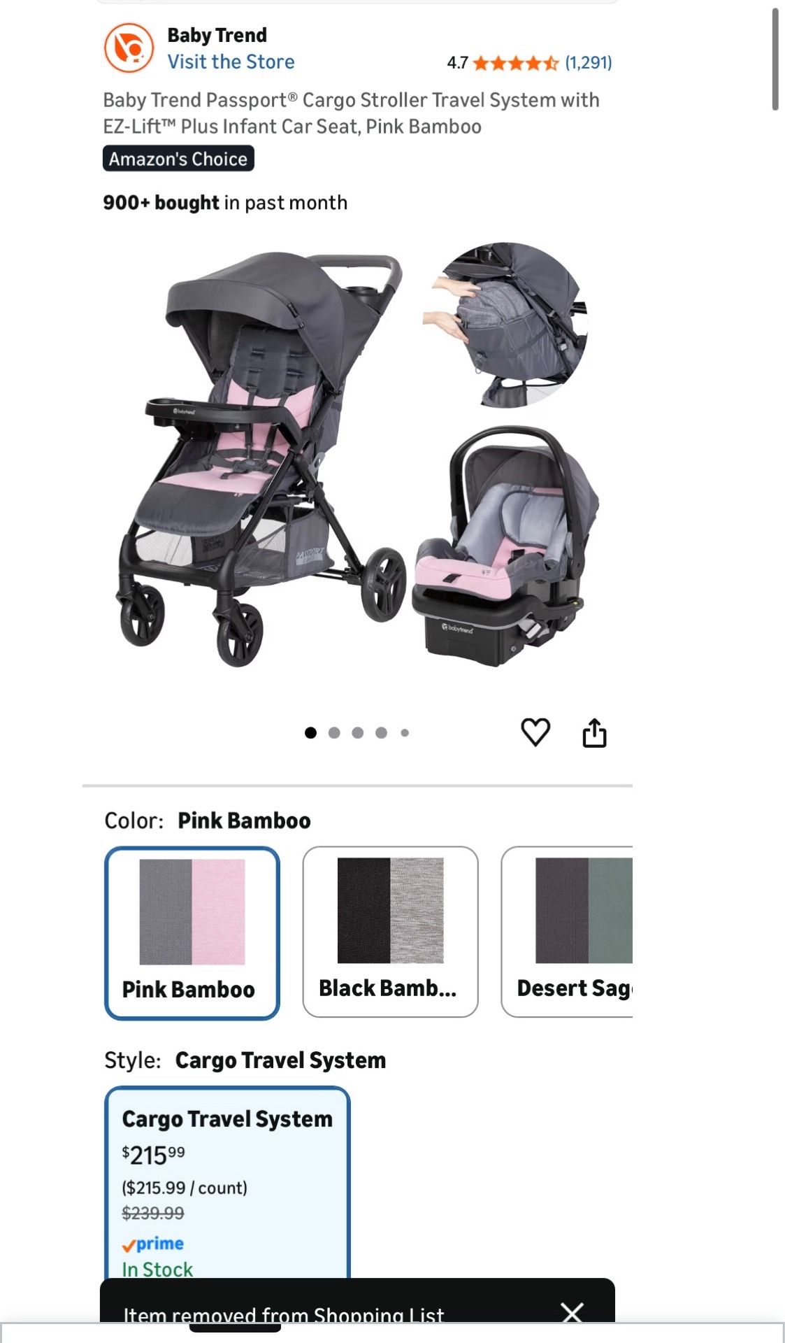 Cargo Stroller - New