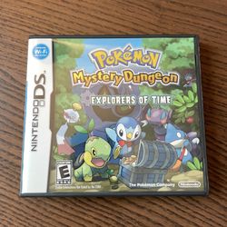 Pokemon Mystery Dungeon Explorer of Time