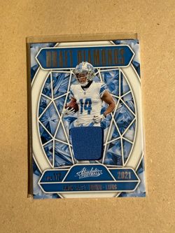2025 Panini Absolute Amon-Ra St. Brown Draft Diamonds Jersey #DDJ-ASB Lions
