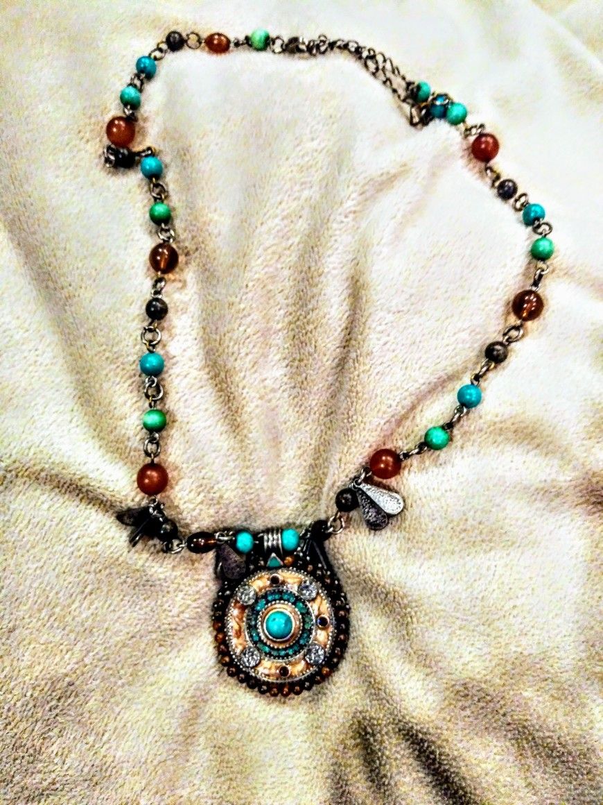 Vintage Turquoise Necklace 