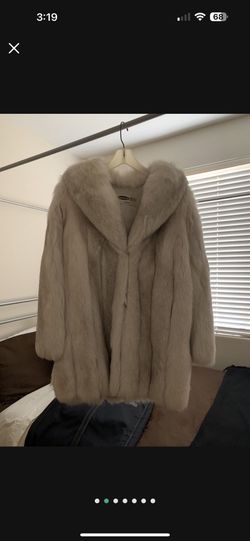 Women’s Fox Coat And Jacket/vest