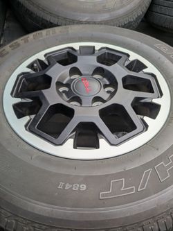 17" Toyota Tacoma TRD OEM Rims (#10638)
