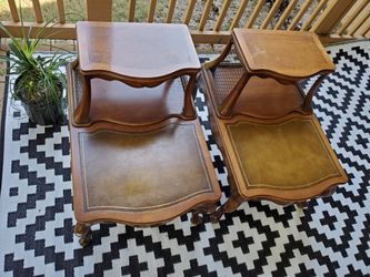 Mid century end table