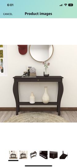 ChooChoo Narrow Console Table for Entryway
