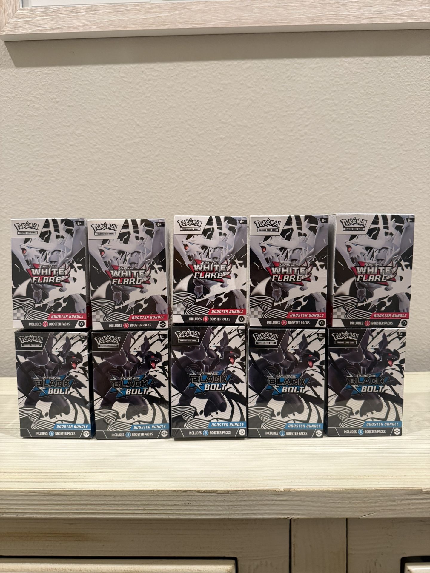 Pokemon Black Bolt White Flare Lot 