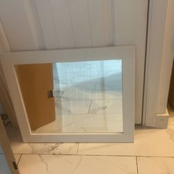 Brand New Mirror With White Borders