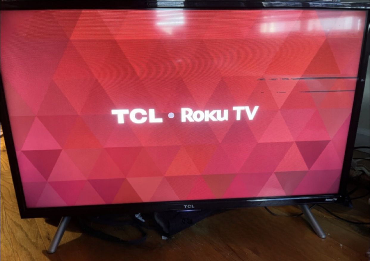 29” TCL roku flat screen TV - read description!