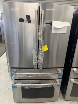 GE Cafe Stainless Steel French Door Refrigerator