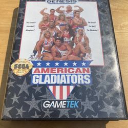 American Gladiators Sega Genesis Game 