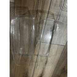 PROTECTORS ONLY for Longberger Carry N Caddy Basket Set Of 2 plastic liners