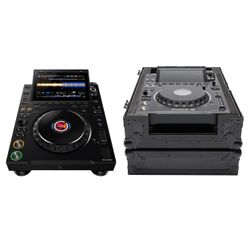 AlphaTheta CDJ-3000X DJ Media Player with Magma MGA41020 Flight Case