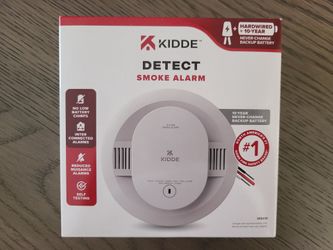 Kidde Detect 10 Year Hardwired Smoke Alarm NIB