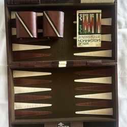 Vintage backgammon set - Board game
