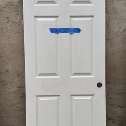 Interior wooden 6 Panel 32” LH Door