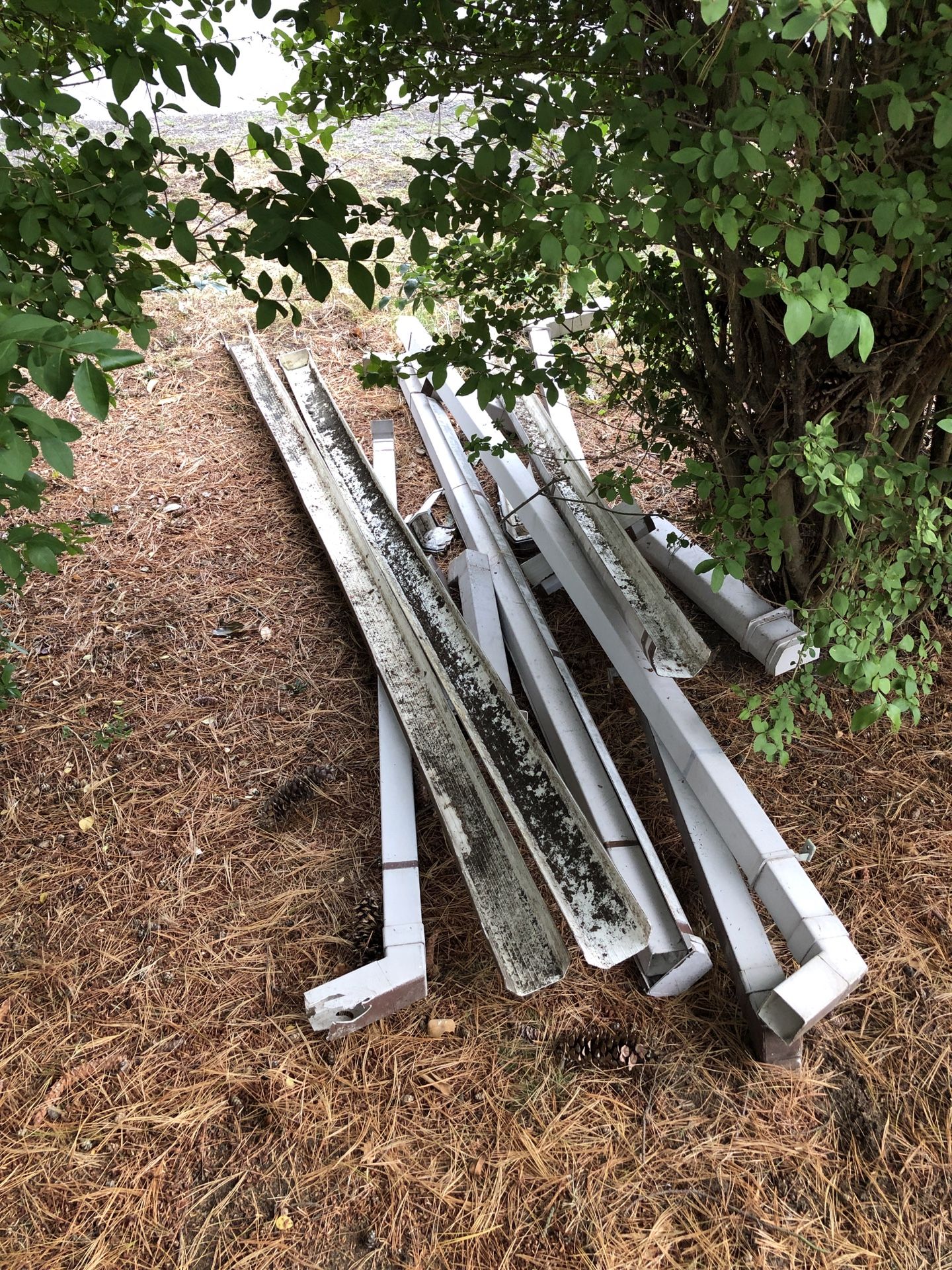 Available. Free used rain gutters/ downspouts pickup in white center