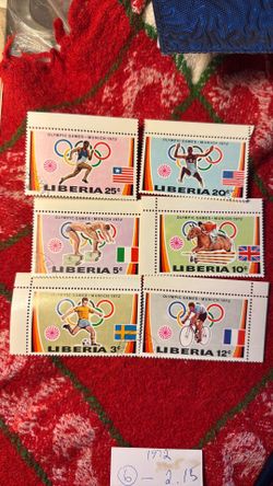 Summer  Olympic Games Stamps ,1972 Munich 